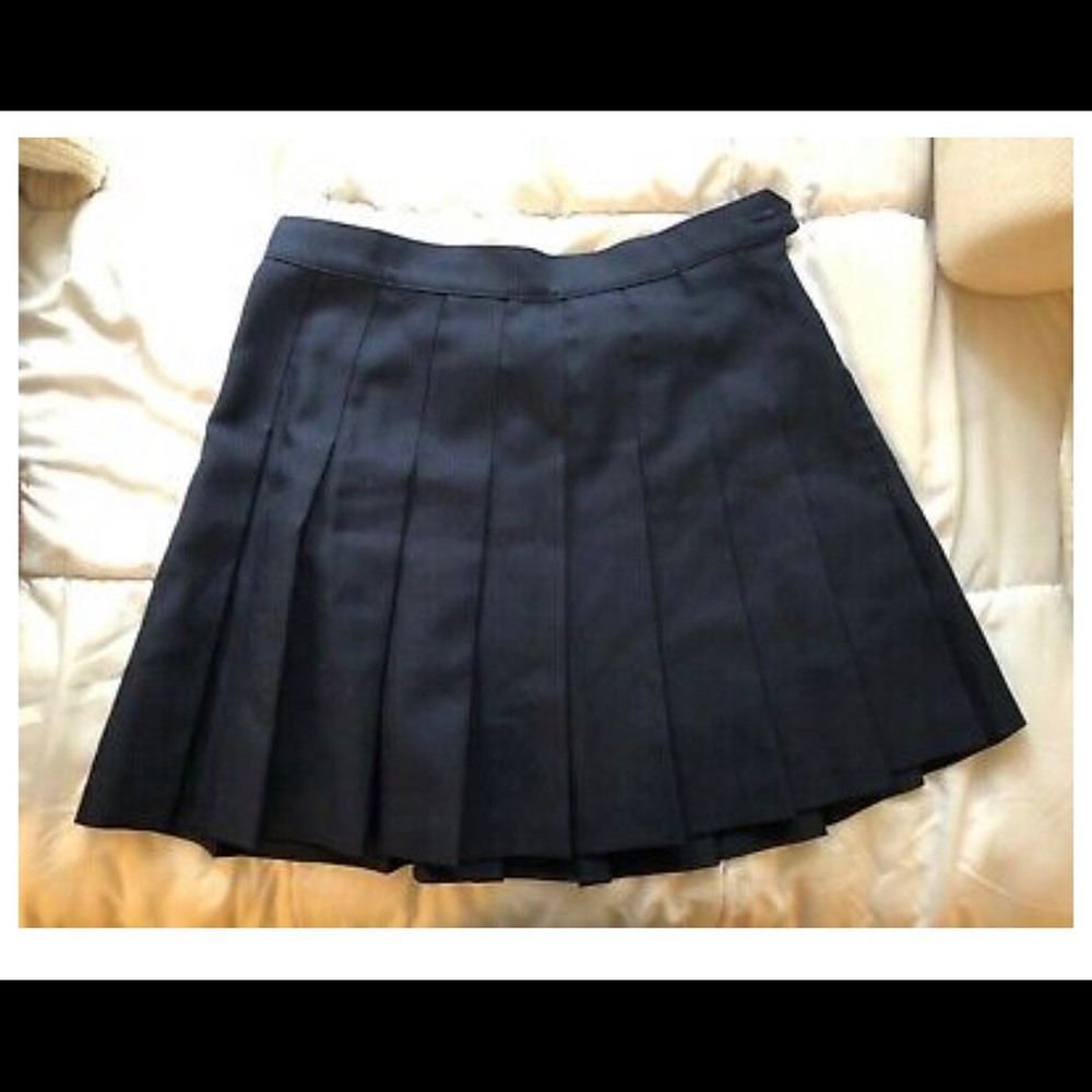 NWT AMERICAN APPAREL gabardine tennis skirt Large